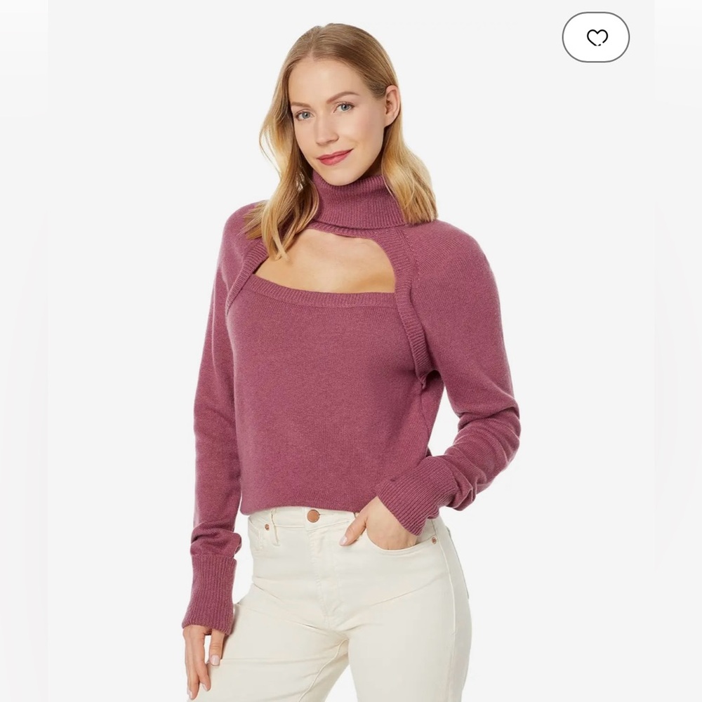 PAIGE Cherise Sweater - Raspberry Mousse